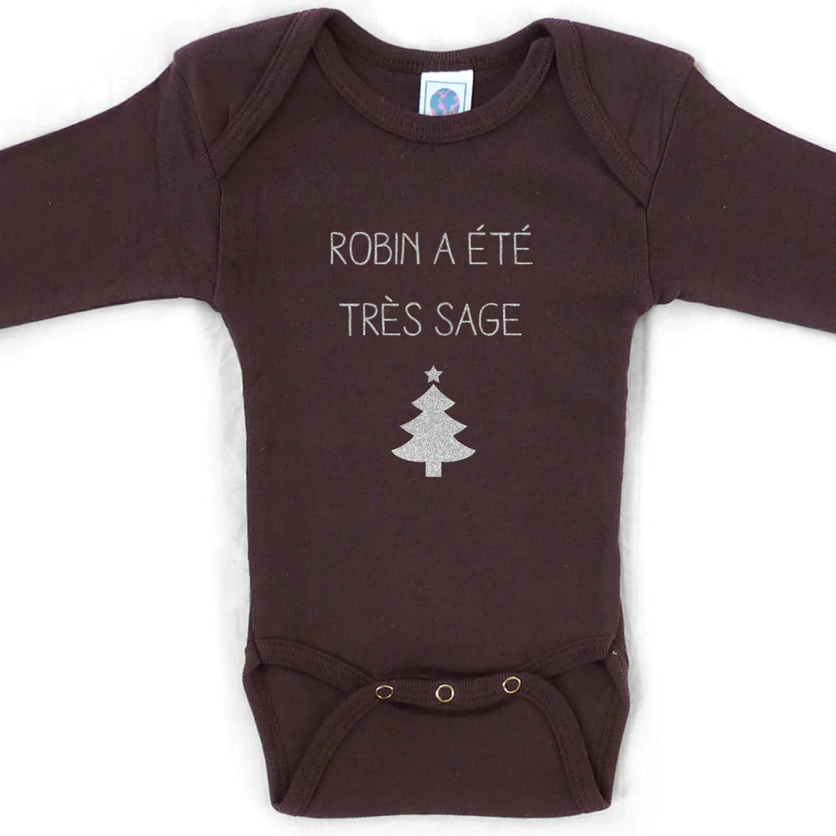 Body bébé personnalisé - Cadeau de Noël