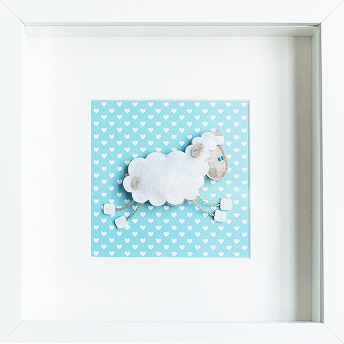 Tableau déco enfant et bébé personnalisé - Mouton