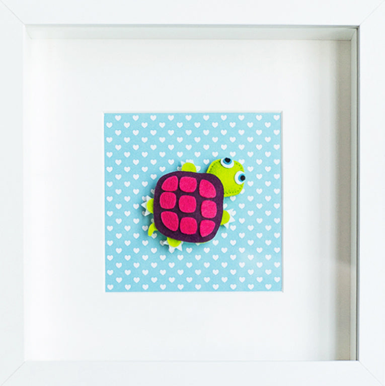 Tableau déco enfant et bébé personnalisé - Tortue