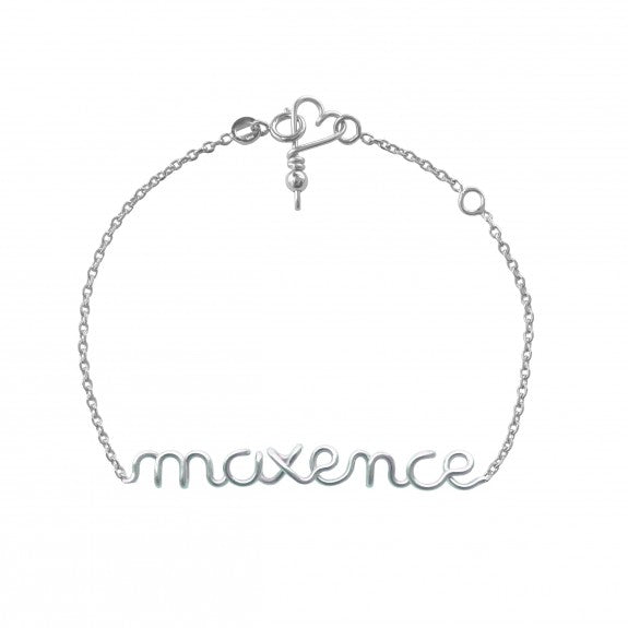 Bracelet personnalisé - Mot sur chaîne