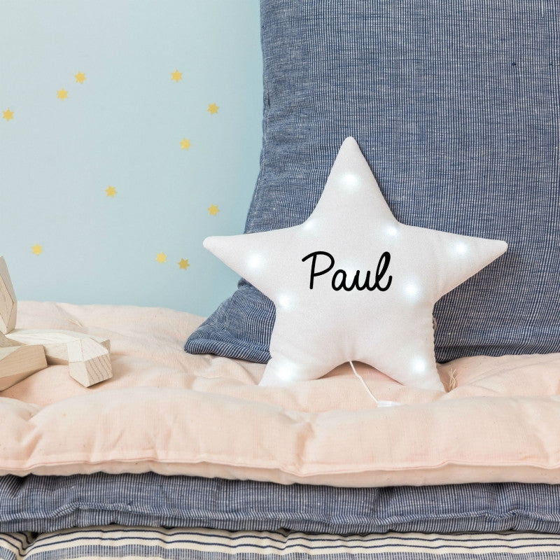 veilleuse étoile avec le prénom Paul