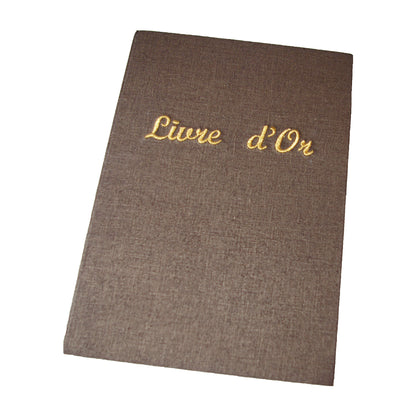 Livre d'or personnalisé