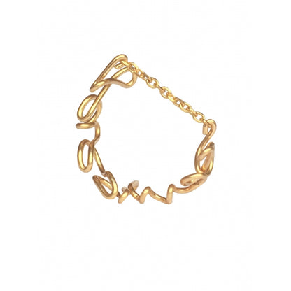 Bague personnalisée - Mot chaîne 5 à 6 caractères