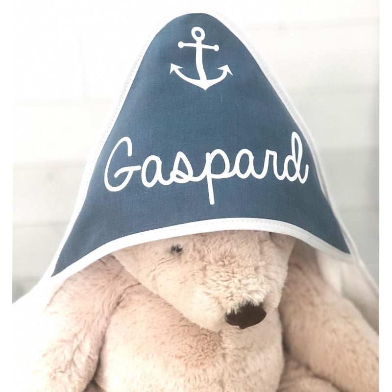 Cape de bain bébé personnalisée