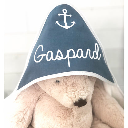 Cape de bain bébé personnalisée