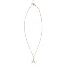 Collier personnalisé - Majuscule sur chaine sparkle