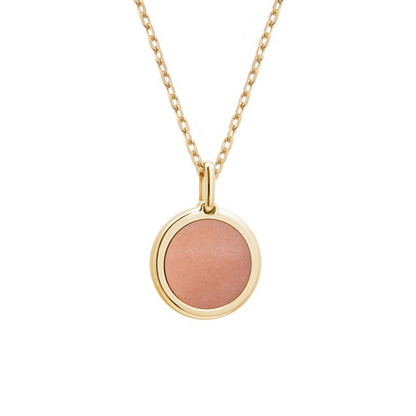 Collier pierre fine personnalisé - Chaîne fine - Plaqué Or
