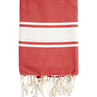 Fouta plate personnalisable - Rouge