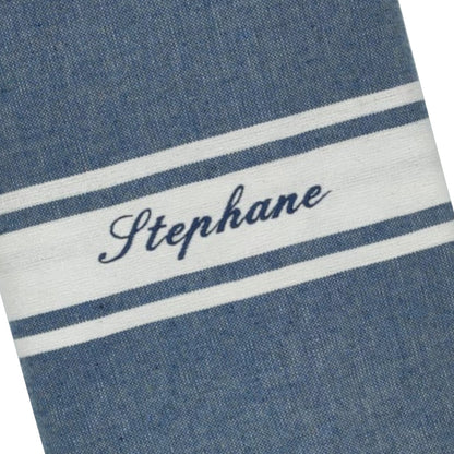Fouta plate personnalisable - Moutarde