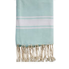 Fouta plate enfant personnalisable - Vert d'eau