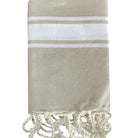 Fouta plate personnalisable - Beige