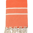 Fouta chevron personnalisable - Orange
