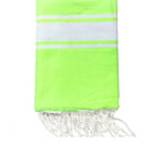 Fouta plate enfant personnalisable - Jaune fluo