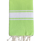 Fouta plate personnalisable - Vert prairie