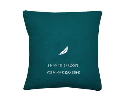 Coussin en lin cadeau adulte personnalisé