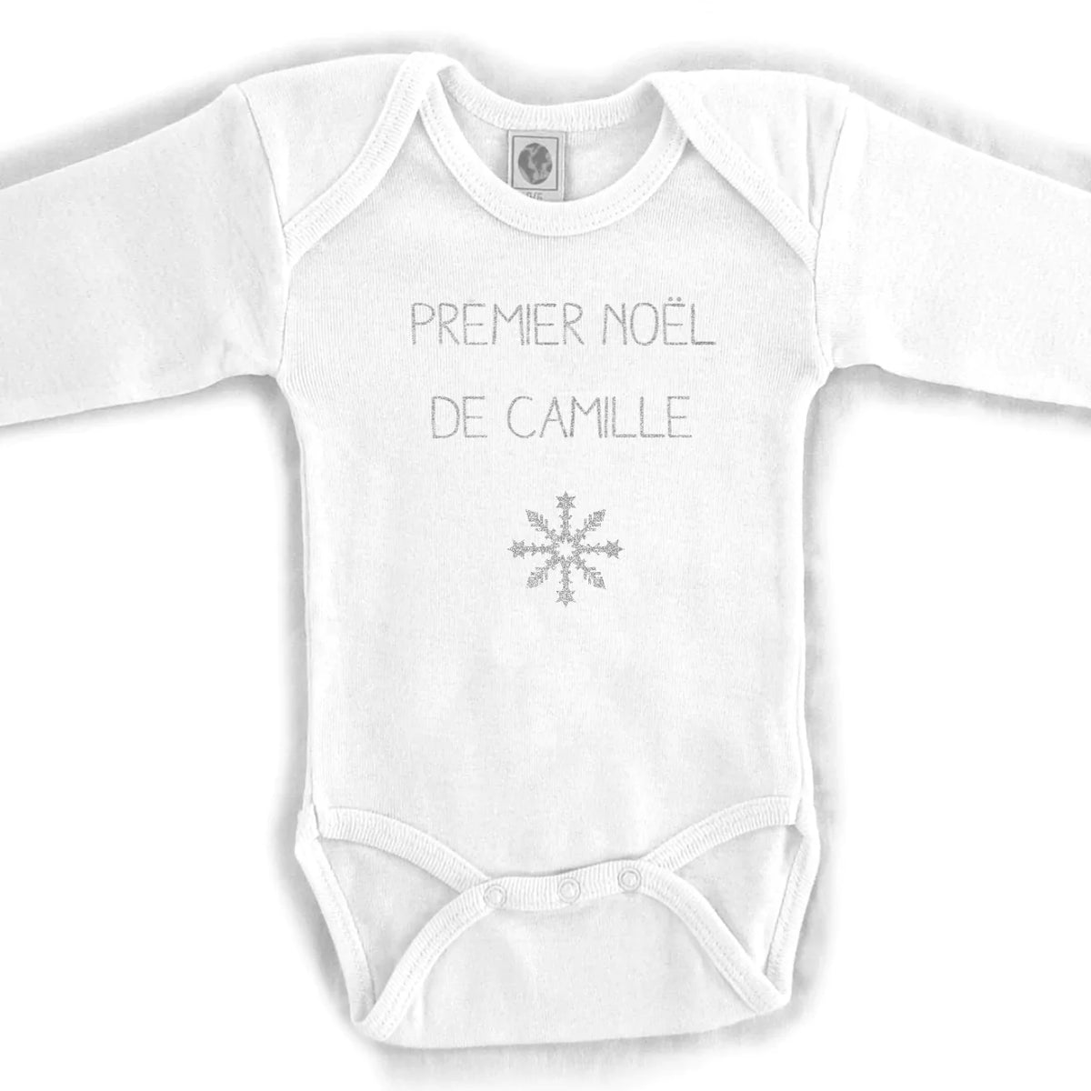 Body bébé personnalisé - Cadeau de Noël