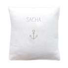 Coussin en lin enfant personnalisé