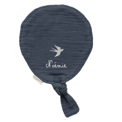 Doudou bébé personnalisé - Gaze de coton