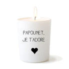 Bougie de Provence parfumée personnalisée - Cadeau fête des pères