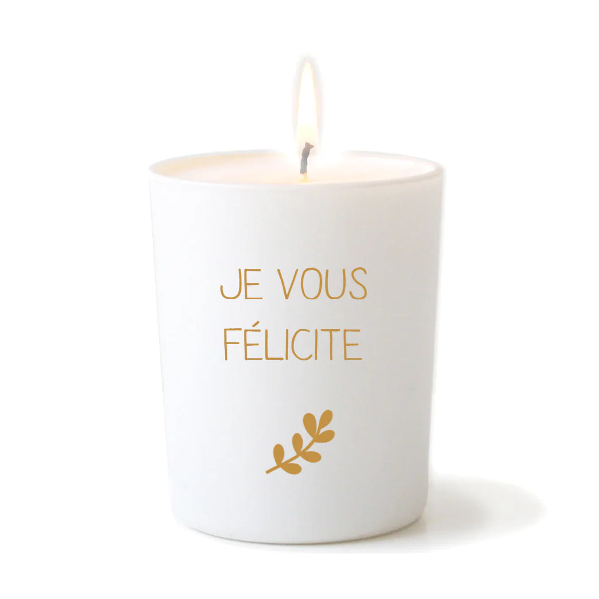 Bougie de Provence parfumée personnalisée - Cadeau mariage