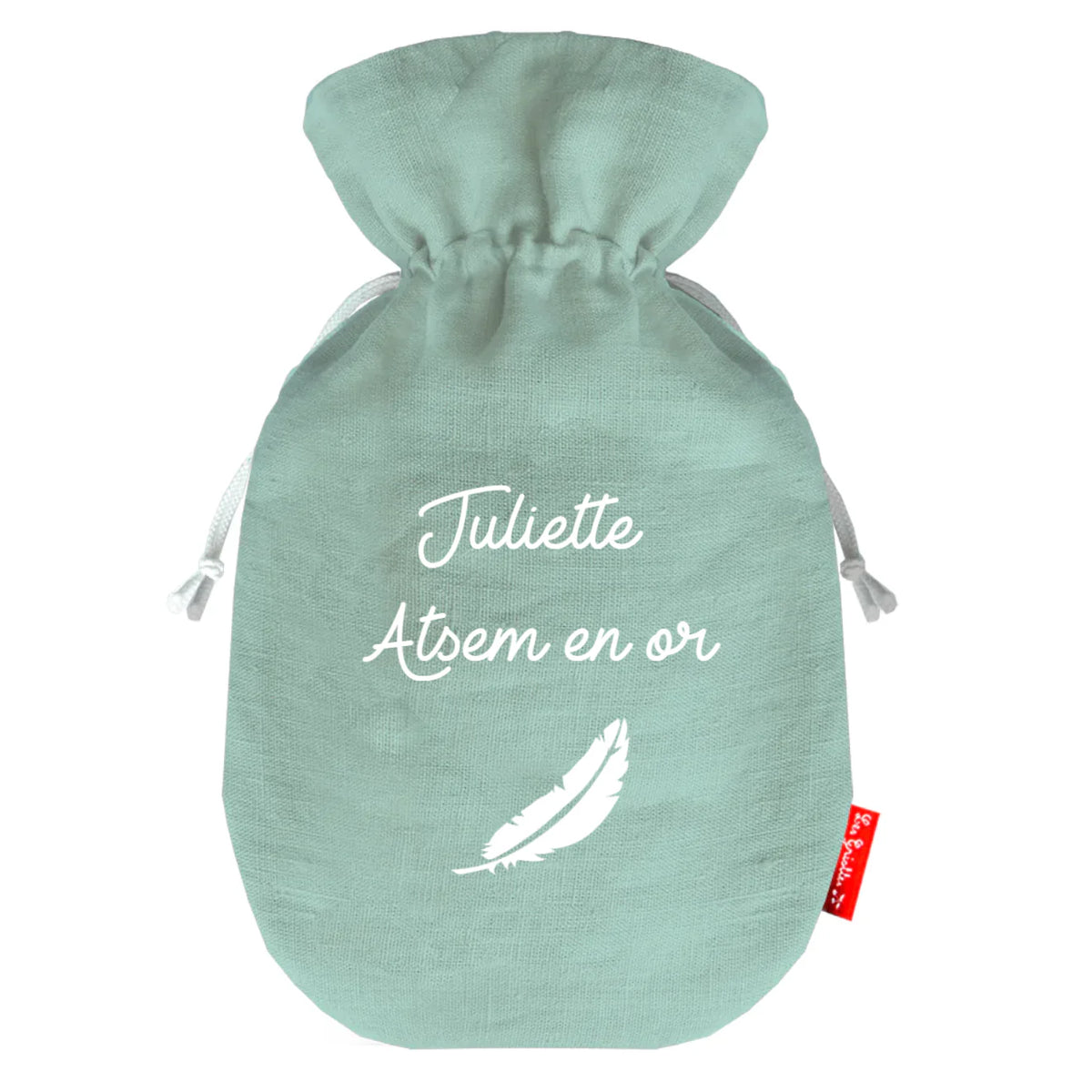 Bouillotte personnalisée - Cadeau Maîtresse