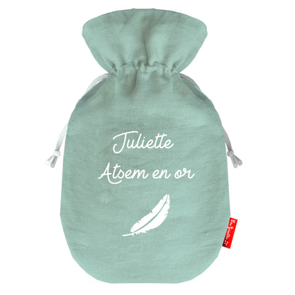 Bouillotte personnalisée - Cadeau Maîtresse
