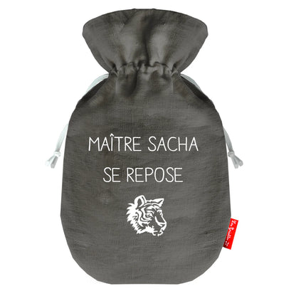 Bouillotte personnalisée - Cadeau Maîtresse