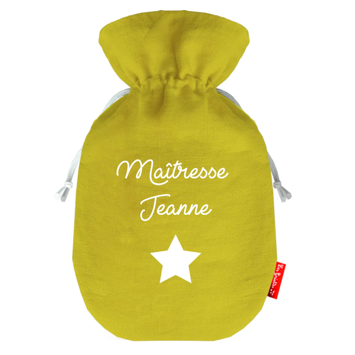 Bouillotte personnalisée - Cadeau Maîtresse