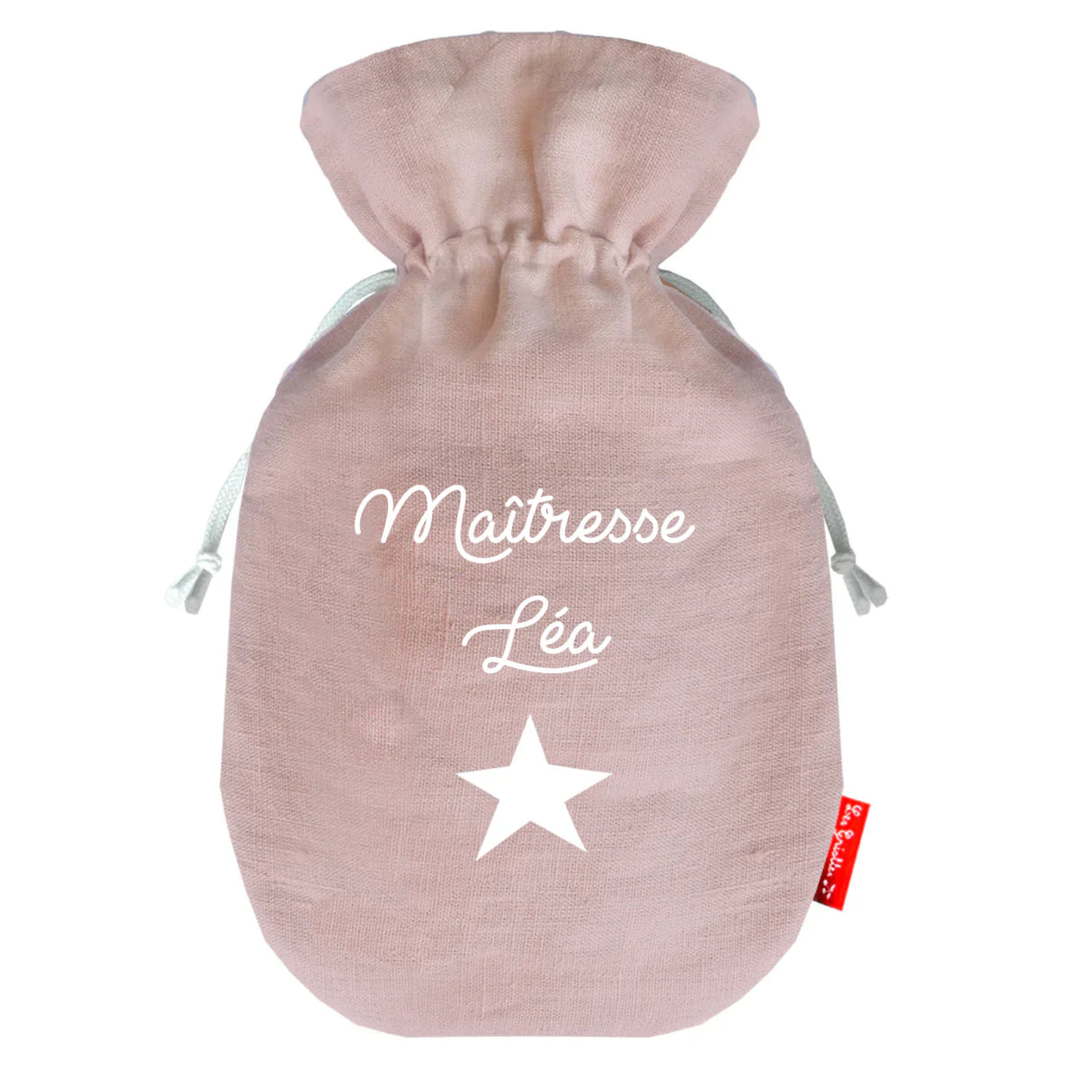 Bouillotte personnalisée - Cadeau Maîtresse