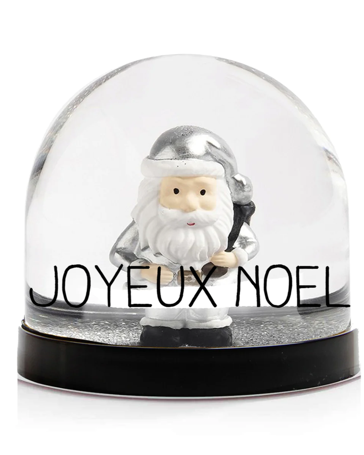 Boule à neige - Animal ou Père Noël