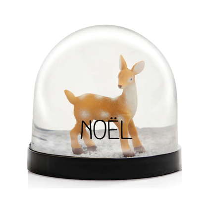 Boule à neige - Animal ou Père Noël