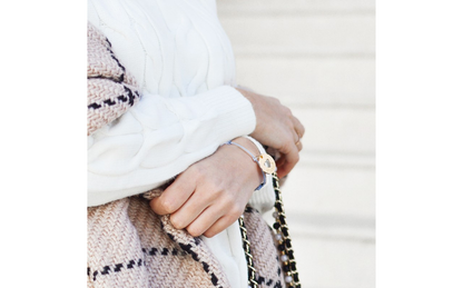 Bracelet personnalisé Plaqué Or - Accroche Cœur Charm