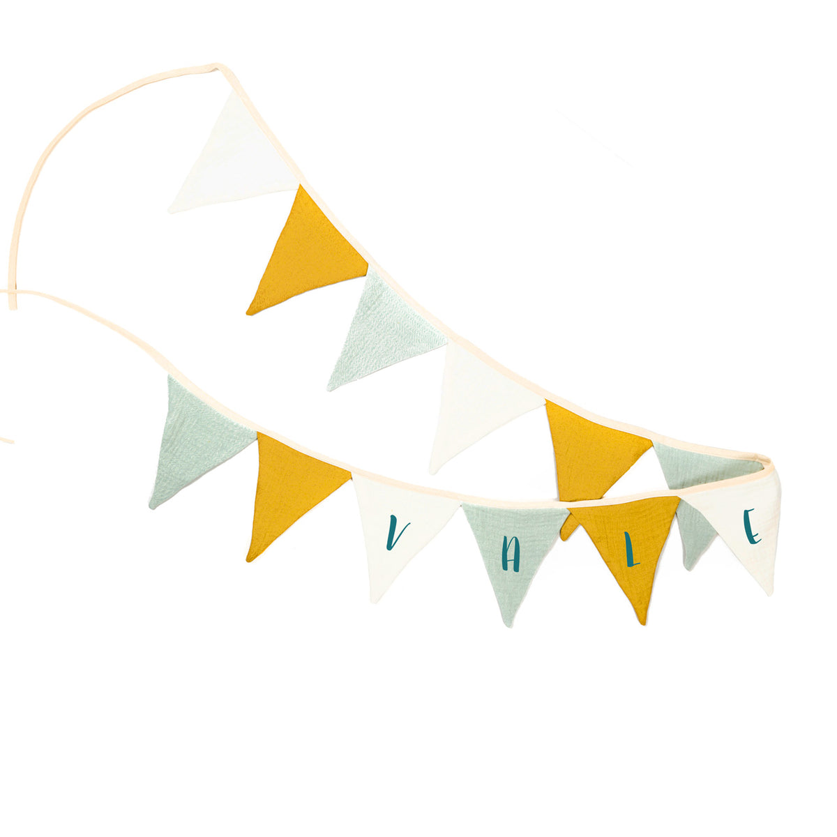Guirlande de fanions personnalisée - Cadeau naissance