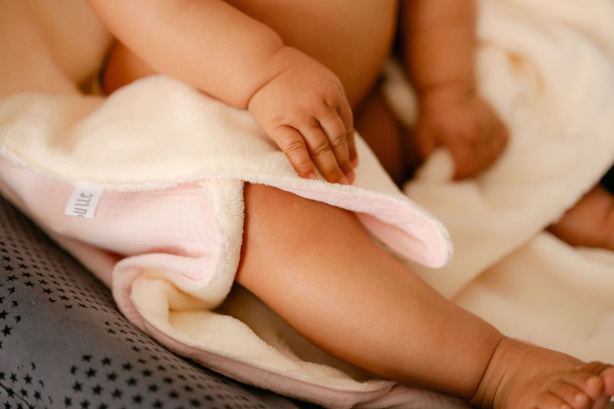 Cape de bain personnalisée - Double gaze de coton