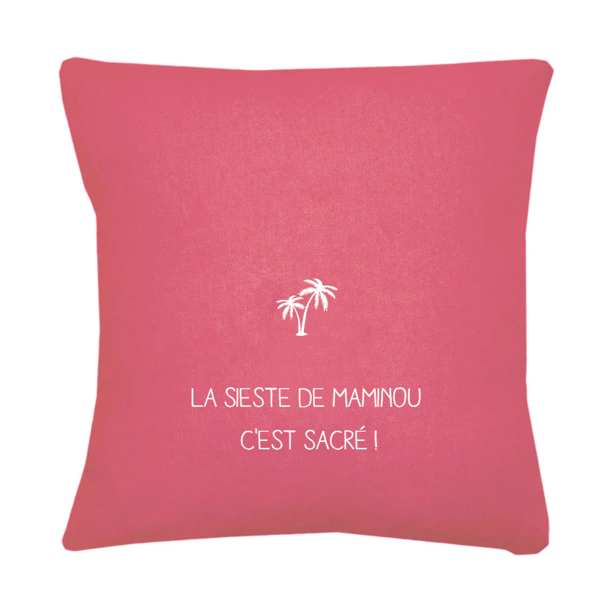 Coussin en lin personnalisé - Cadeau fête des mères