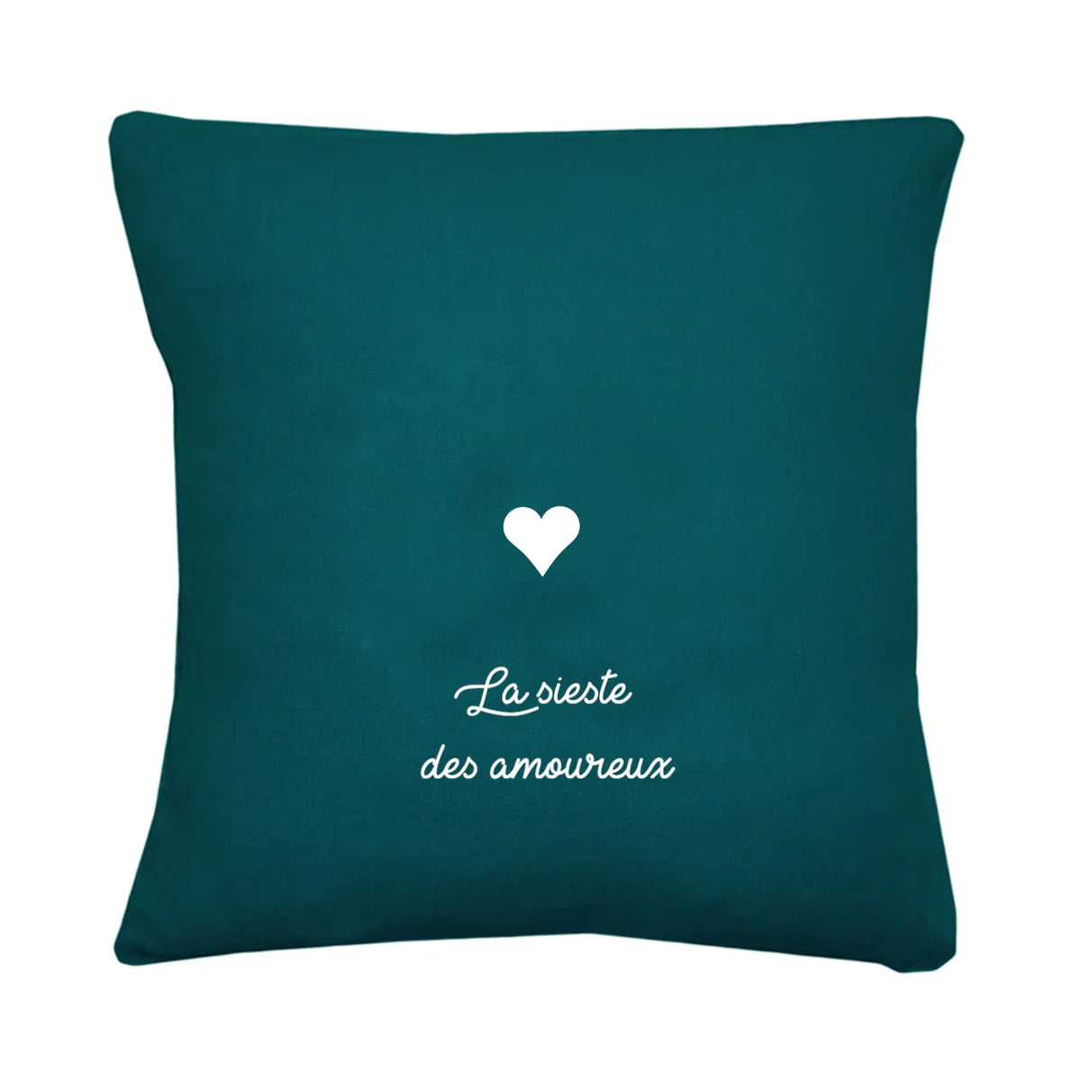 Coussin en lin personnalisé - Cadeau de mariage