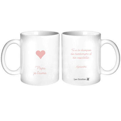 Mug personnalisé - Cadeau fête des pères
