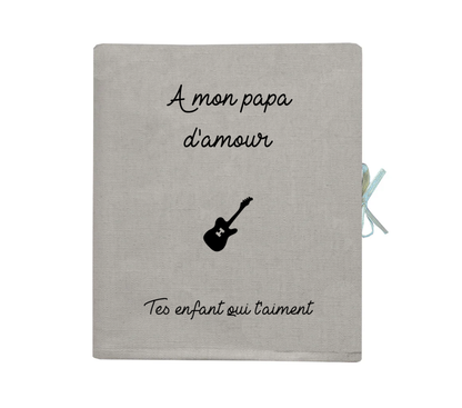 Album photo personnalisé - Cadeau fête des pères