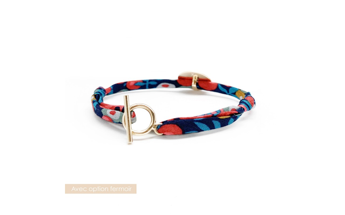 Bracelet liberty personnalisé - Infini plaqué or