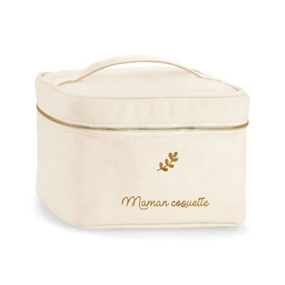 Trousse vanity personnalisée - Cadeau fête des mères