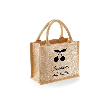 Mini cabas personnalisé - Cadeau maîtresse
