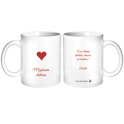 Mug personnalisé - Cadeau fête des mères