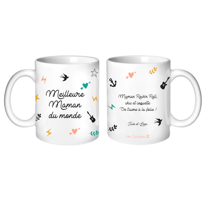 Mug personnalisé - Cadeau fête des mères