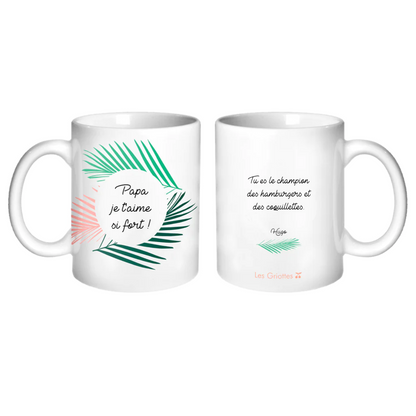 Mug personnalisé - Cadeau fête des pères