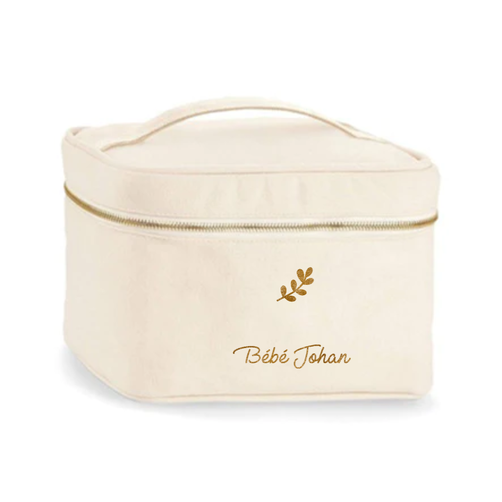 Trousse vanity personnalisée