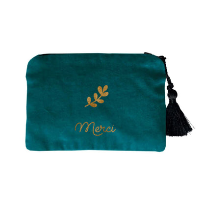 Pochette en velours personnalisée - Cadeau maîtresse