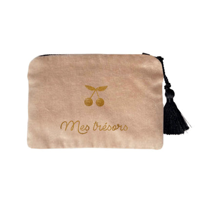 Pochette en velours personnalisée - Cadeau maîtresse