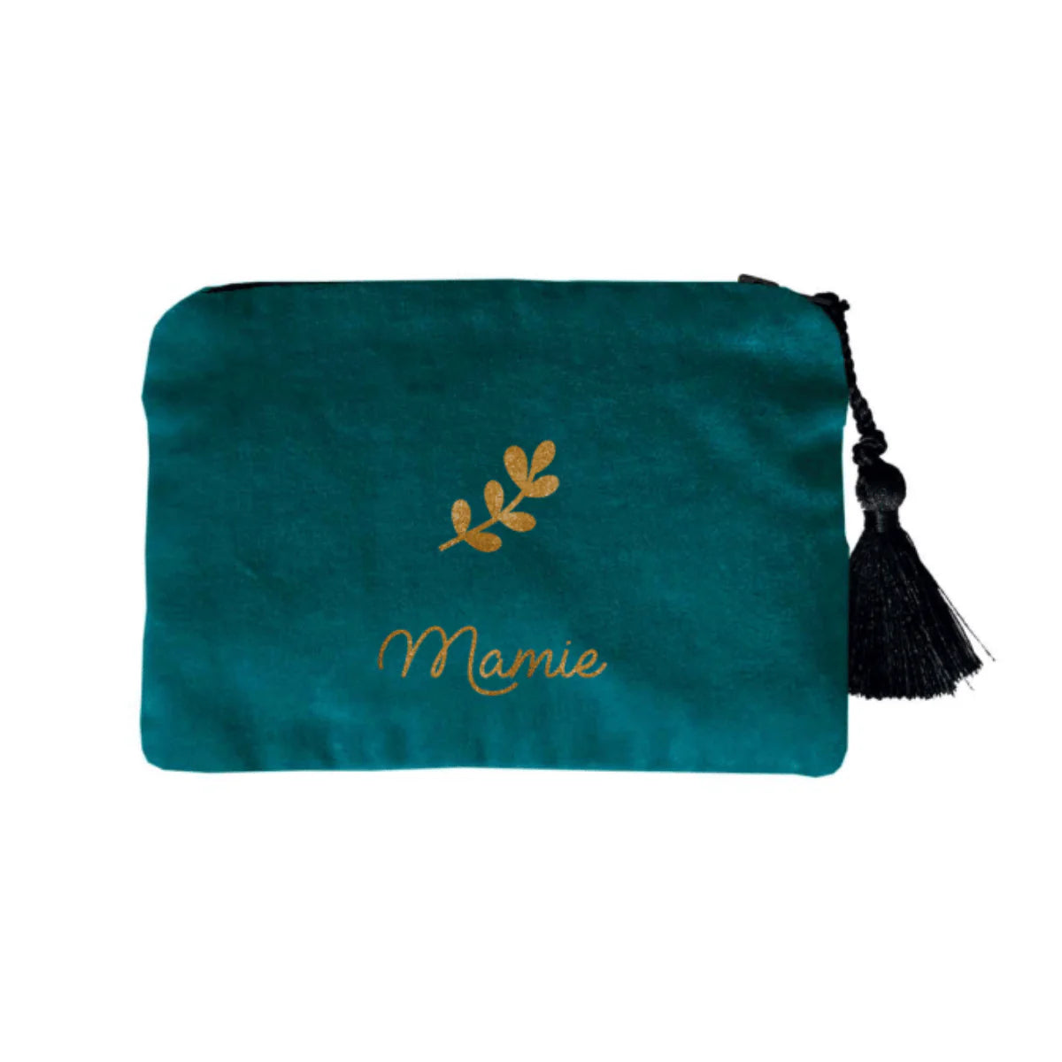 Pochette en velours personnalisée - Cadeau fête des mères