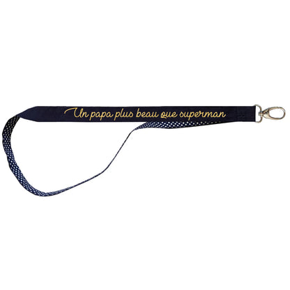 Porte clés personnalisé - Cadeau fête des pères