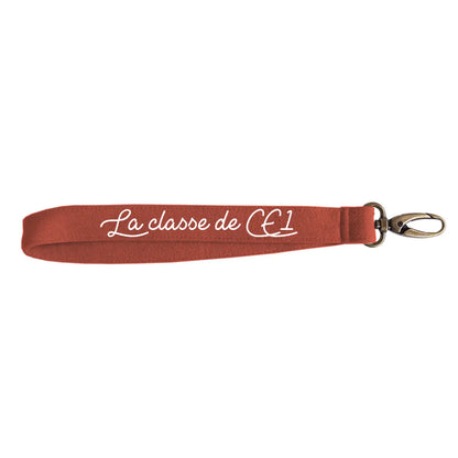 Porte clés personnalisé - Cadeau maîtresse